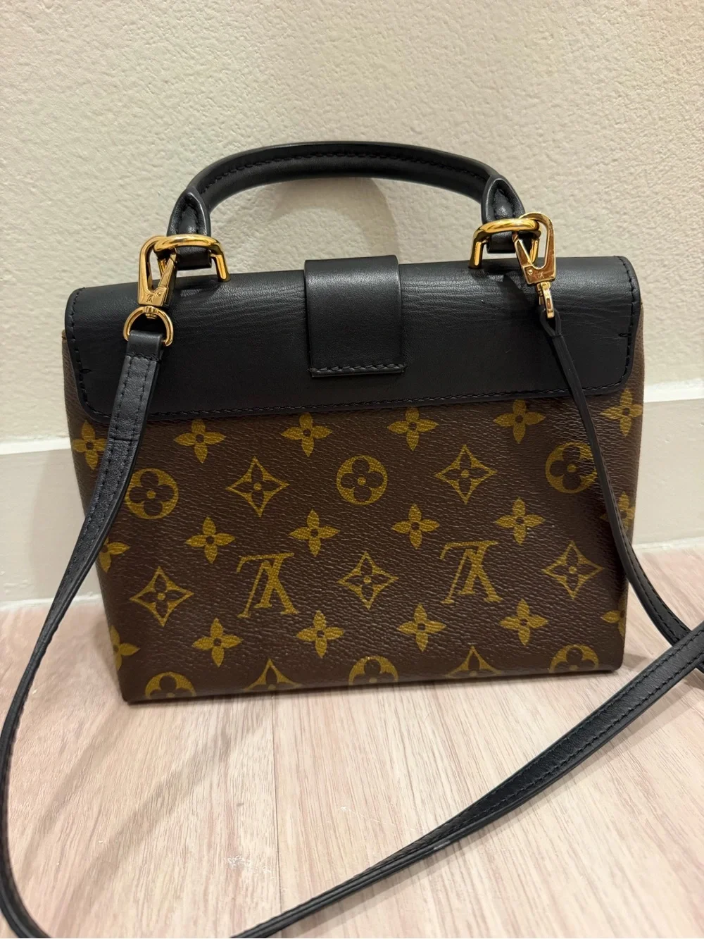 Louis Vuitton Locky BB Monogram Top Handle Bag